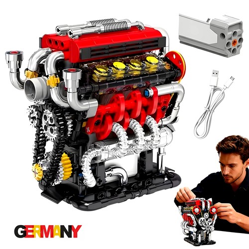 Motor klemmbausteine auto - v8,