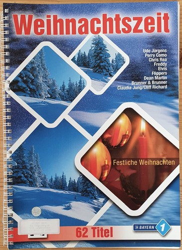 Liederbuch weihnachtszeit - liederbuch,