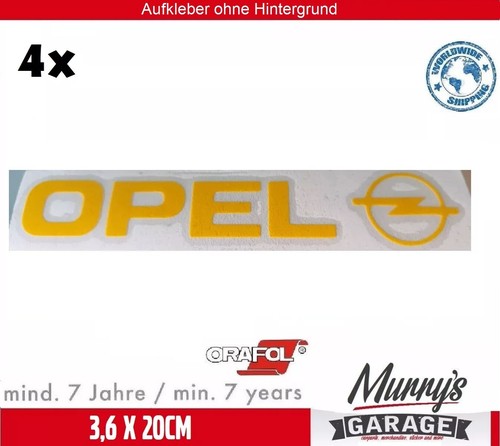 Opel youngtimer klassik - 4x,