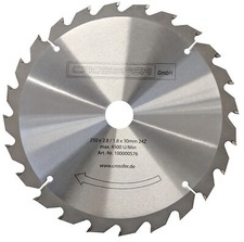 HM Sägeblatt 250 x 30 mm Z24
