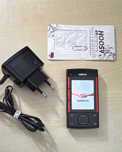 Nokia 540 schwarz - schwarz, rot