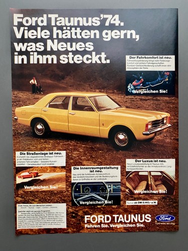 Ford taunus modelljahr 74 - taunus,