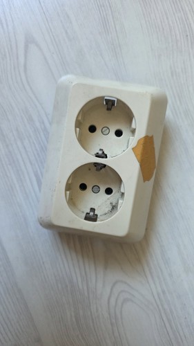 Doppelsteckdose schuko ddr - doppelsteckdose,