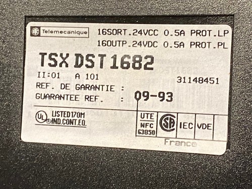 Telemecanique tsx dst 1682 - telemecanique, |