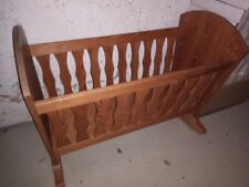 Stubenwiege/Babywiege aus massiven Holz - TOPZUSTAND