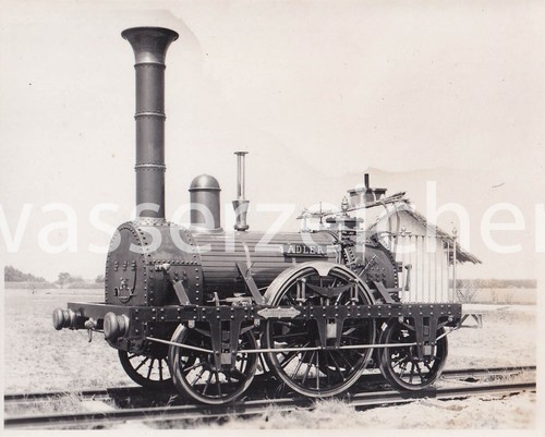 Orig foto dampflok adler - dampflok,