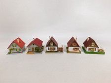 5x Faller H0 1:87 Haus 200 Backsteinhaus 201 Siedlungshaus 202 209 #DV8-3