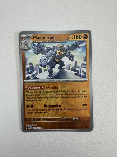 Pokémon tcg karte machomei - pokémon,