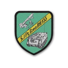 Patch 75x65 5 PzGrenBtl 133 Panzergrenadier-Bataillon Kompanie Bundeswehr #39216