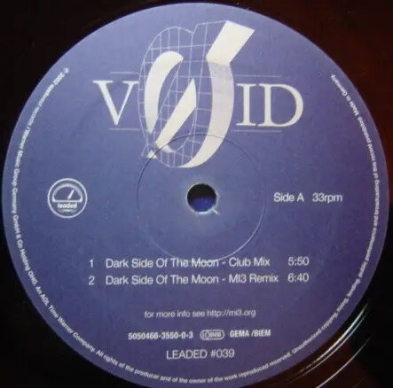 Void dark side - void, moon
