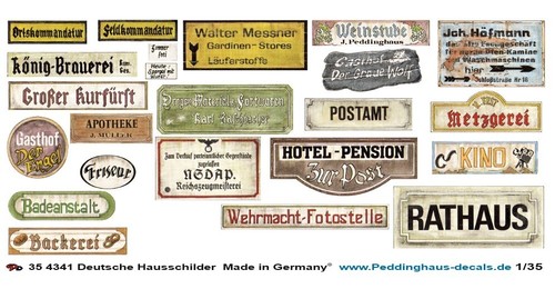 Peddinghaus decals 35 - , 4341