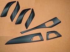 Dekorleisten Interieurleisten Carbon Struktur Folien Set für BMW 1er F20 F21