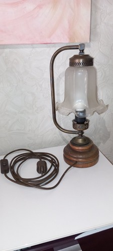 Alte tischlampe jugendstil - alte, /