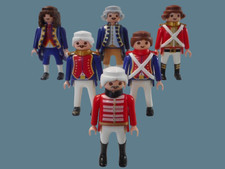 Playmobil rotröcke blauröcke - rotröcke,