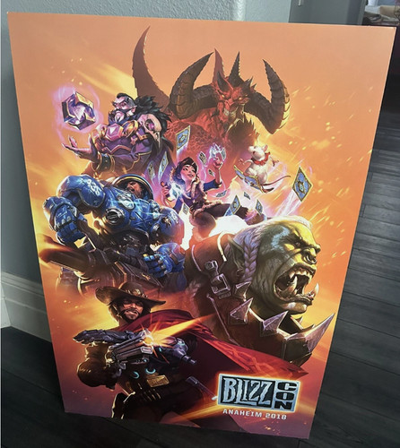 Blizzcon 2018 poster - blizzcon,