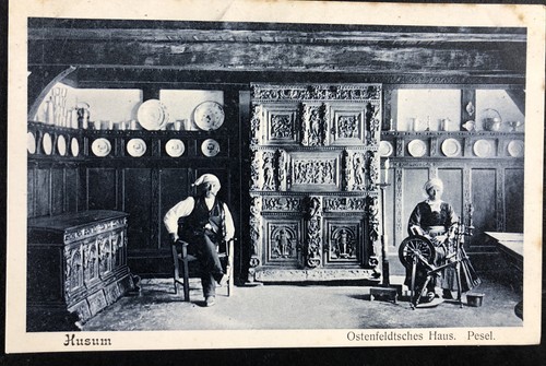 Husum ostenfeldtsches - ak,