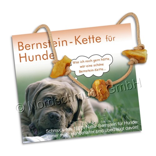 Bernsteinkette für hund katze - bernsteinkette,