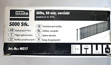 Güde Stifte Nägel für Güde Druckluft Nagler 5000 im Pack 50 mm