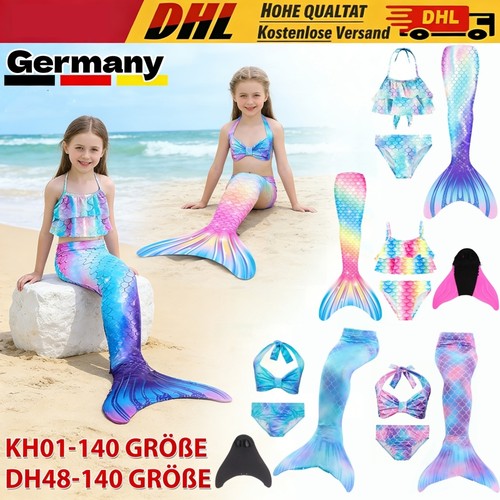 Meerjungfrau schwimmset - meerjungfrau,