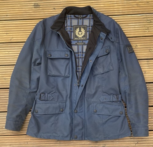 Belstaffgewachste lederjacke - belstaffgewachste,