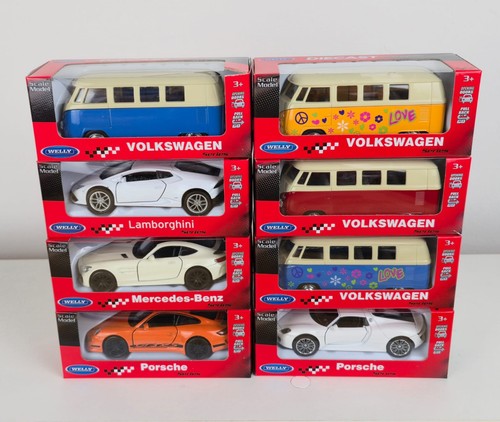 Welly modellauto vw t1 - welly®,