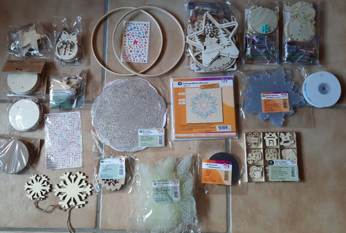 Bastelpaket holzteile - bastelpaket,