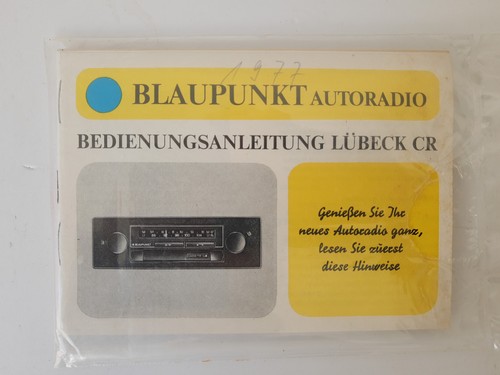 Blaupunkt lübeck - blaupunkt, cr