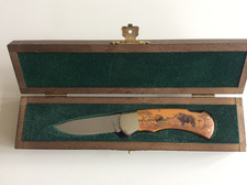 1987 PUMA  SOLINGEN SAMMLERMESSER ARNO HOPP WASSERBÜFFEL SCRIMSHAW unbenutzt TOP