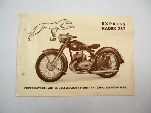 Express radex 252 motorrad mit - express,