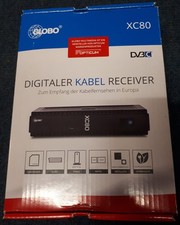 Globo XC80 Digitaler Kabel-Receiver (DVB-C) (Set-Top-Box), kurz gebraucht