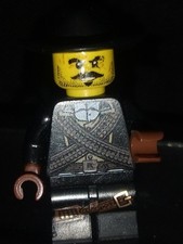 Lego Western Minifigur Bandit, 2012 , Halstuch fehlt!