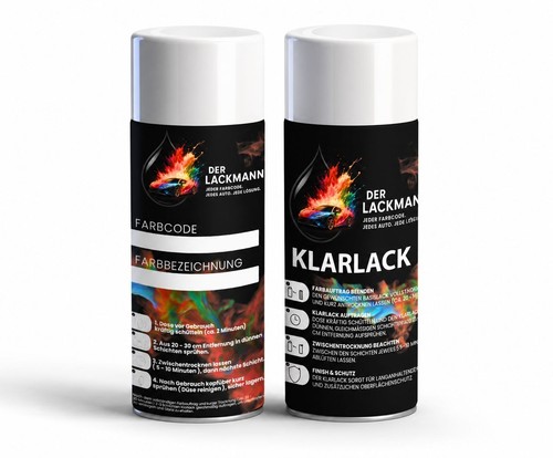 Autolack spraydose set für - spraydose,