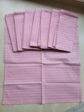 Scantex Stoffservietten 40 X 40cm  Rosa/Weiß War Nur Dekoartikel 