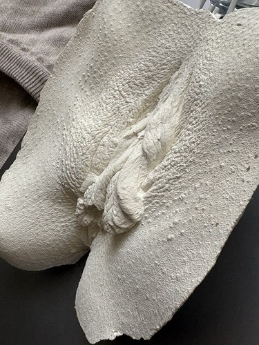 Vulva skulptur wandrelief - wandrelief,