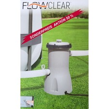 Poolfilter Poolpumpe Kartuschenfilteranlage 3,28m³/h mit 2 Schläuchen