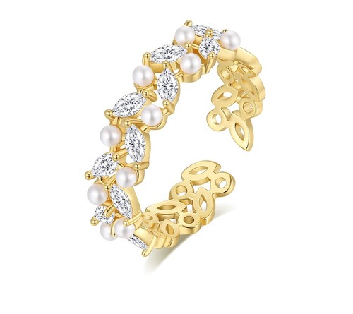 Damen solitär ring cubic - solitär,