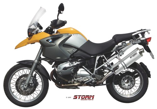 Storm oval auspuff passend - auspuff,
