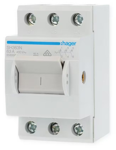 Hager sh363n kompaktschalter - sh363n,