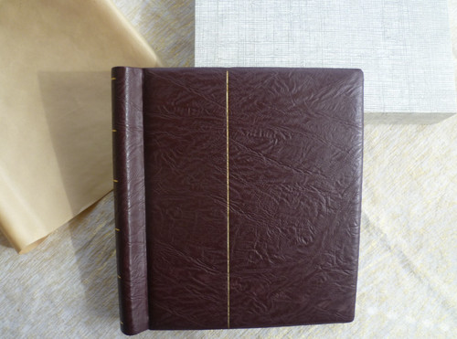 Leuchtturm leder klemmbinder - leder,