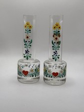 ECHT KRISTALL Bud Vase Enamel