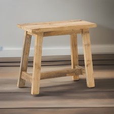 Hocker Lawas aus Teakholz  Westwing Collection