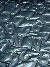 Steppstoff glänzend