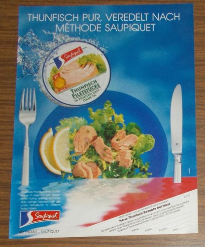 Seltene werbung saupiquet - seltene,