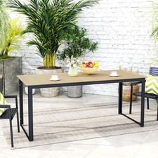 Outsunny gartentisch metall - outsunny,