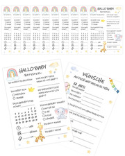 Babyparty Spiele Karten 10
