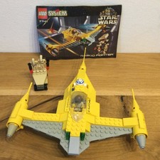 LEGO Star Wars : Naboo Fighter (7141) von 1999.  Mit Bauanleitung.