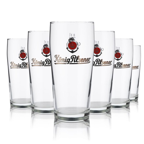 König pilsener bierglas - könig,