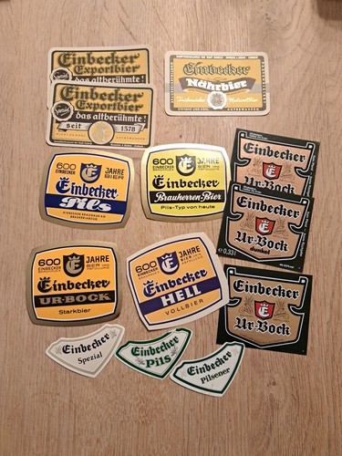Bieretiketten einbecker - ☆☆bieretiketten,