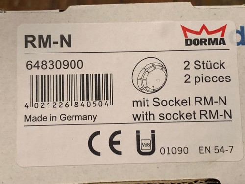 Dorma rauchmelder 2er - dorma, rm-n