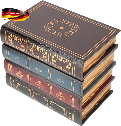 Deko bücher regal mit - bücher,